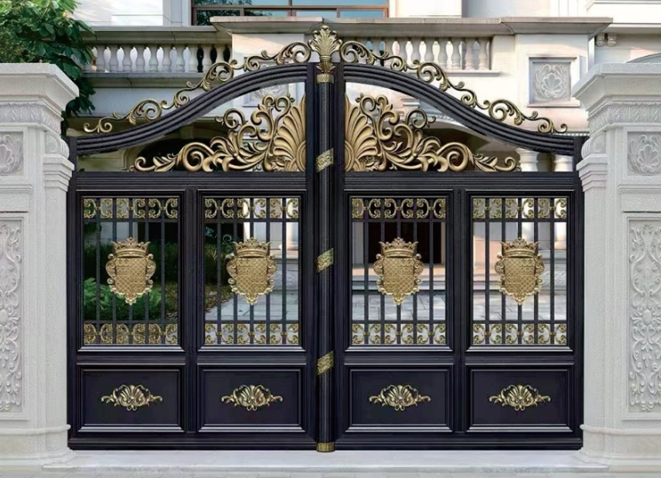 北京別墅院門定制款鋁合金材質(zhì)